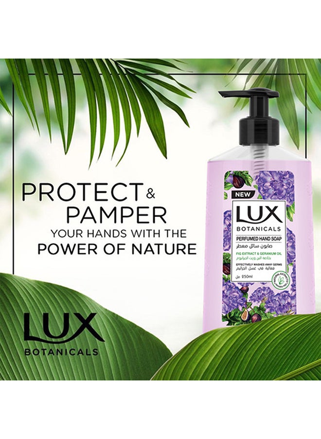 Lux Fig Extract & Geranium Oil Hand Wash, 250ml  - Image 4