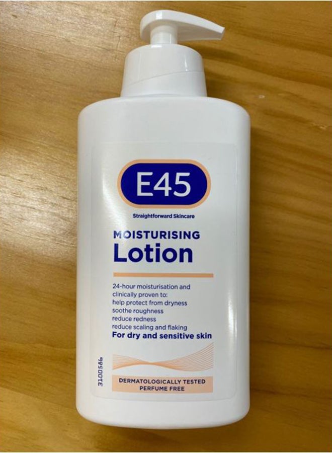 e45 - Dermatological Moisturising Treatment Lotion For Dry Skin Conditions 500ml - Image 1