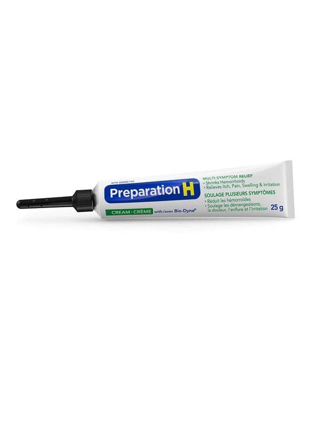 Generic - Preparation H Cream With Bio-Dyne 25g Multi-Symptom Relief 25g - Image 1