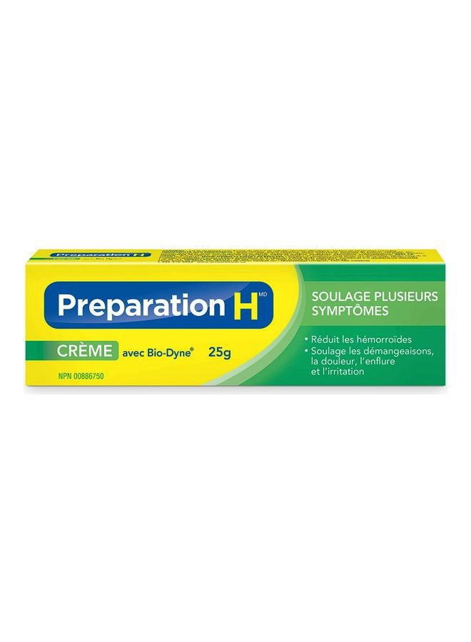 Generic - Preparation H Cream With Bio-Dyne 25g Multi-Symptom Relief 25g - Image 1