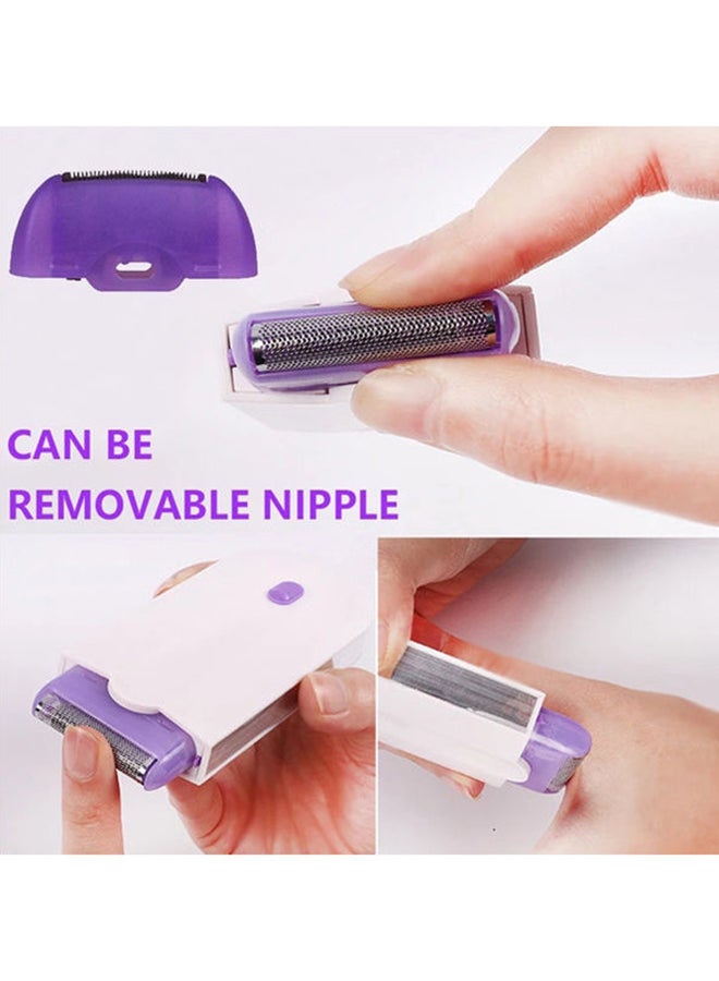 Generic Rechargeable Finishing Touch All Body Facial Hair Remover White  - Image 5