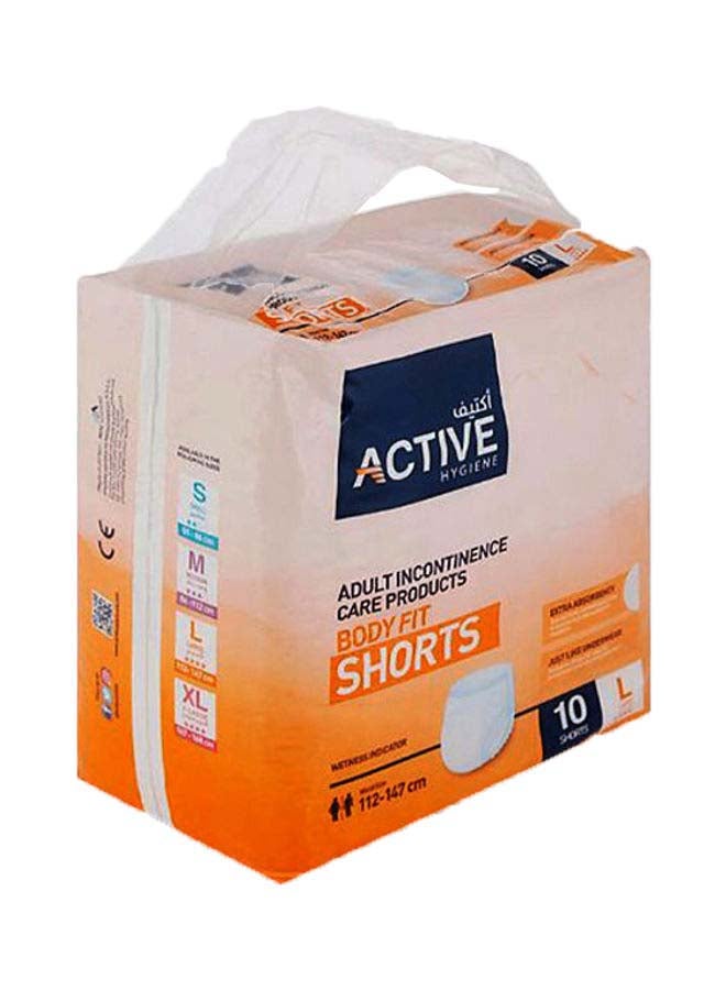 Active - Adult Diaper Pants Large 10 Pieces, Waist Size 112-147 cm - Image 1