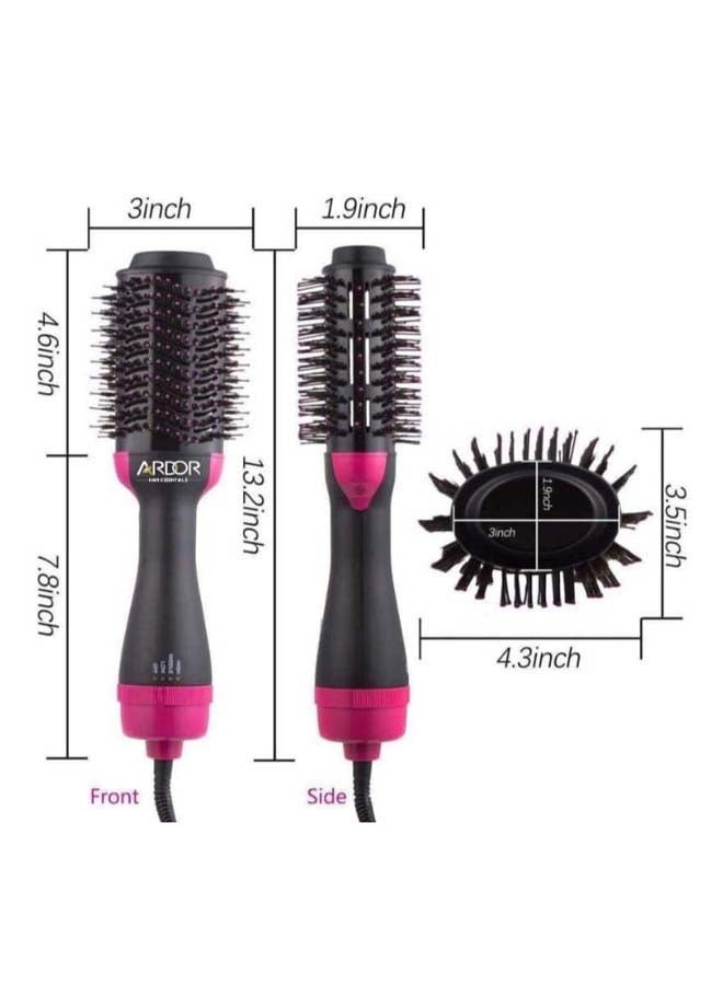 Ardor - Professional One Step Hair Dryer & Volumizer Black/ Pink - Image 1