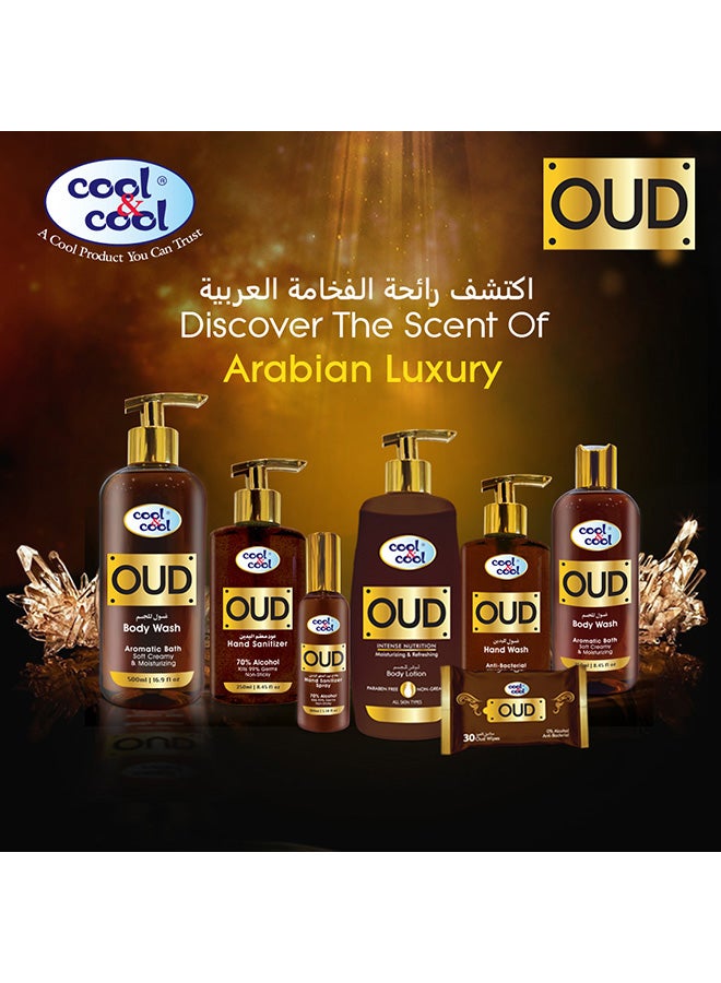 Cool & Cool - Oud Body Wash Alcohol-Free Brown 500ml - Image 1