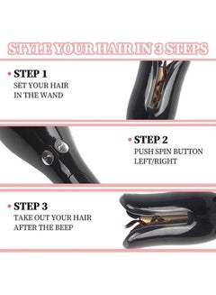 XiuWoo Automatic Professional Rotating Curling Hair Curler Multicolour  - Image 4