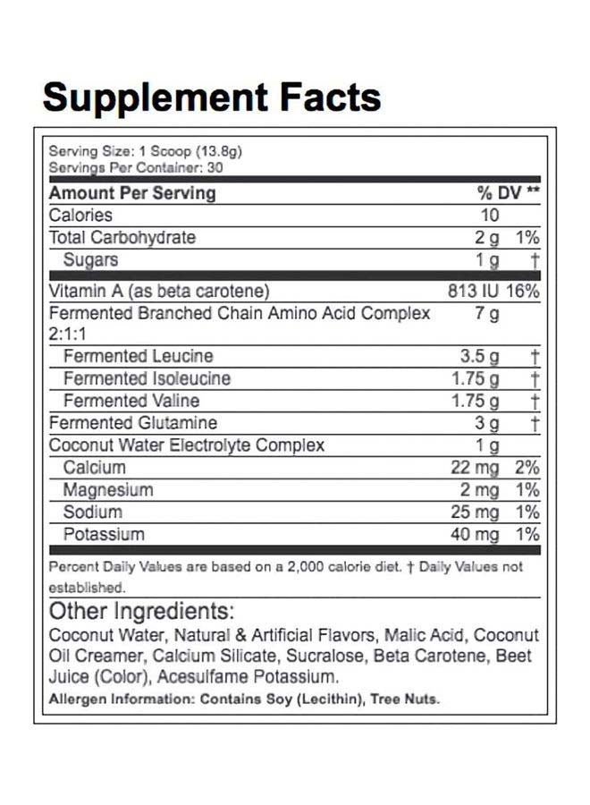 Fermented BCAA Formula