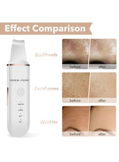 Rock Pow Face Skin Cleansing Scrubber white  - Image 5