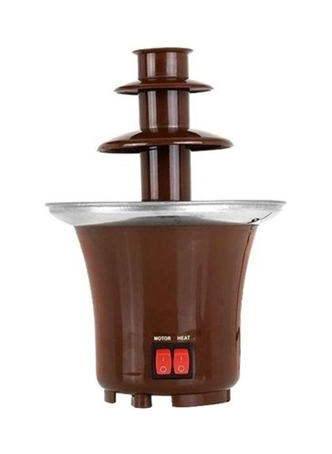 Cyber - 2 In 1 Combo Popcorn Maker And Chocolate Fountain 1200.0 W Popcorn/Choco-Bundle2 Red/Brown - Image 1
