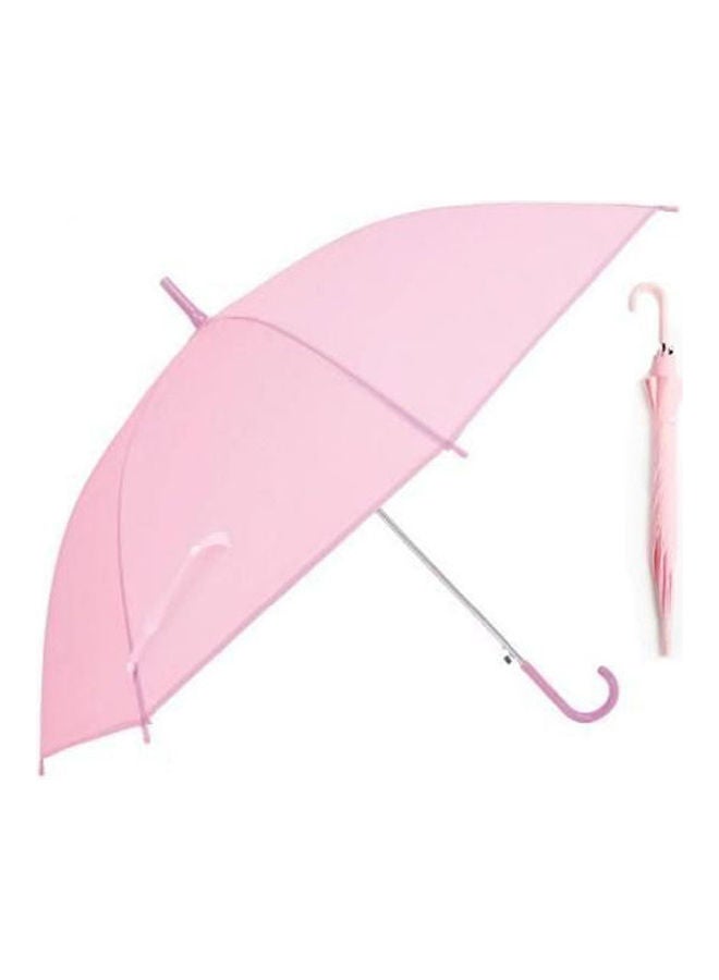 Generic - Letter -J- Umbrella In Fabric With Automatic Opening Handle Pink - Image 1