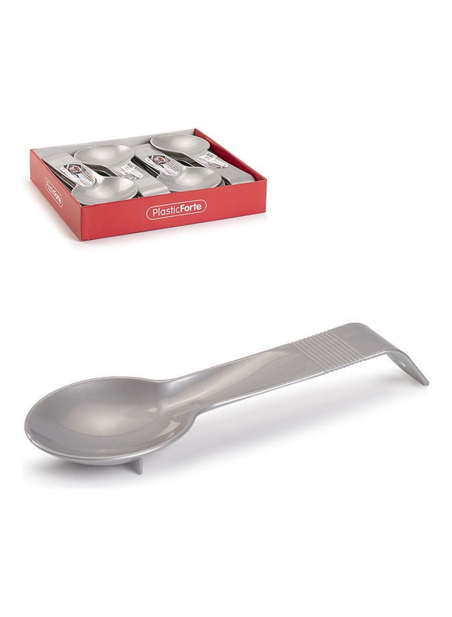 Plastic Forte Spoon Rest Silver 29.5 x 11 x 4.5cm - Image 1