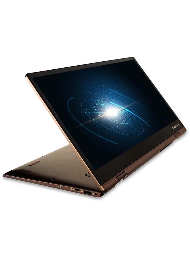 TAGTech Laptop Flip With 14-Inch Full HD Display, Core i5 8259U Processor/8GB RAM/256GB SSD/ Intel Iris Plus Graphics 655/Windows 10 English/Arabic brown  - Image 2