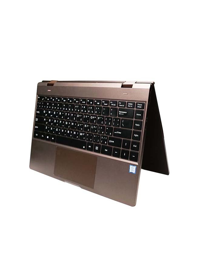 TAGTech Laptop Flip With 14-Inch Full HD Display, Core i5 8259U Processor/8GB RAM/256GB SSD/ Intel Iris Plus Graphics 655/Windows 10 English/Arabic brown  - Image 4