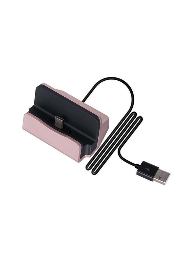 MARGOUN - Type-C Wireless Charging Dock Stand For Google Pixel 6 Series Rose Gold - Image 1