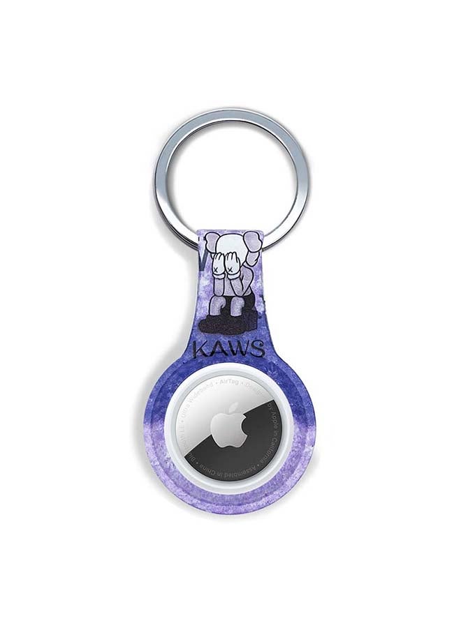 Theodor Silicone Protective Case Cover For Apple Airtags Wireless Tracker With Antilost Keyring Teddy 2  - Image 1
