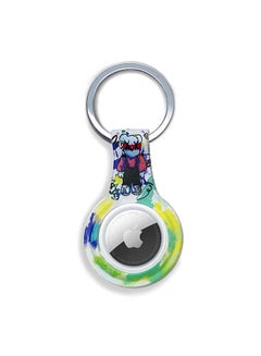 Silicone Protective Case Cover For Apple Airtags Wireless Tracker With Antilost Keyring Teddy 6
