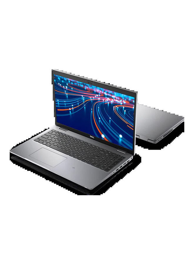DELL - Latitude 5520 (Upgraded Version) Laptop With 15.6-Inch Full HD Display/Core i5 Processor/8GB RAM/512GB SSD/Integrated Graphics - DOS(Without windows) /International Version English/Arabic Silver - Image 1