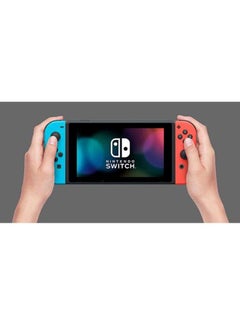 Renewed - Switch Console (Extended Battery) with Neon Blue and Red Joy‑Con - v1638769911/N43838607A_9