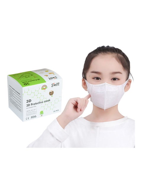 50-Piece 3D mask