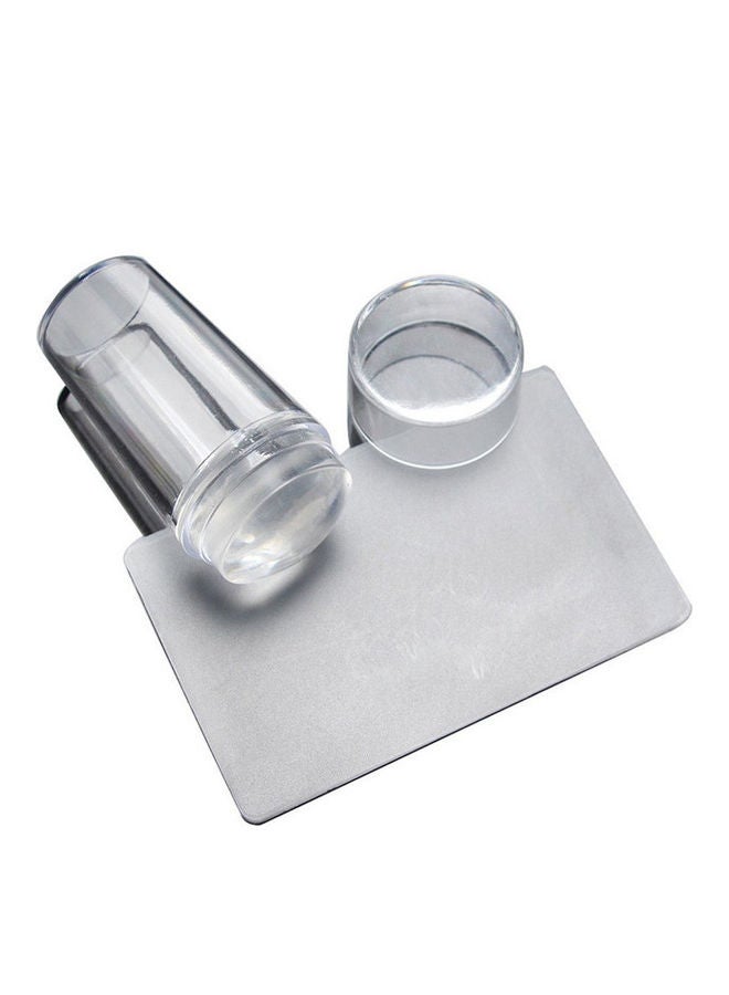 MissTiara - Nail Art Stamping Stamper Polish Kit Clear - Image 1