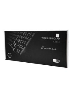 2B Business Series Wired Multimedia Keyboard Black  - Image 3