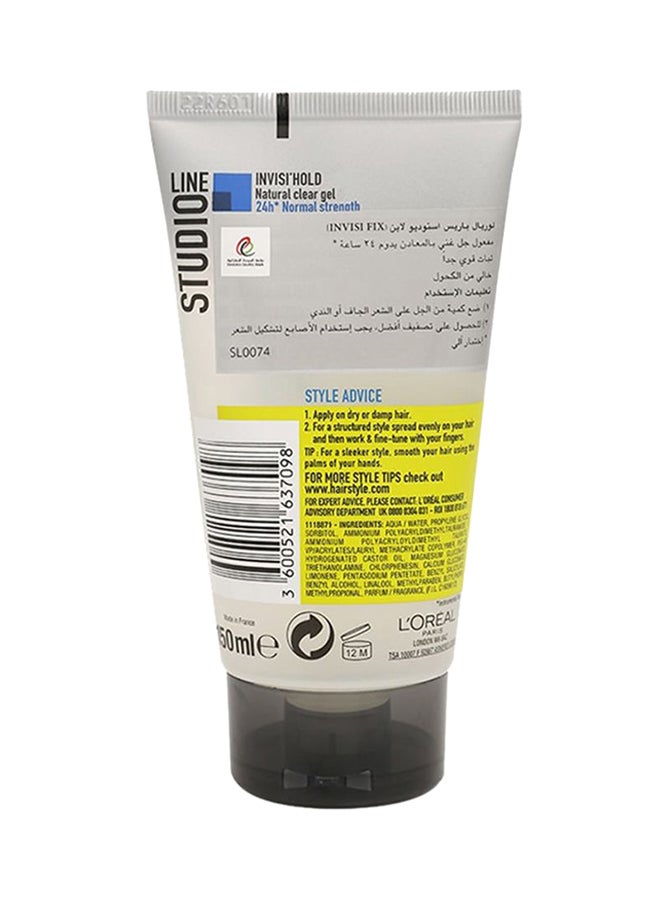 L'OREAL PARIS - Studio Line Invisi Hold Natural Clear Gel 150ml - Image 1