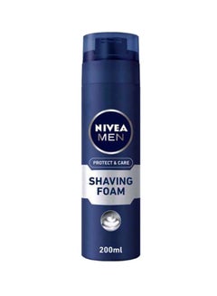 Men Protect And Care Shaving Foam, Aloe Vera And Provitamin B5 200ml