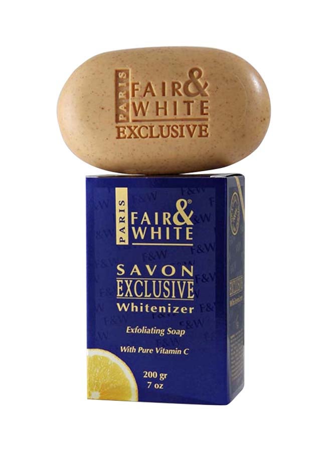 Fair and White - Savon Exclusive Whitenizer Vitamin C Exfoliating Soap 200grams - Image 1