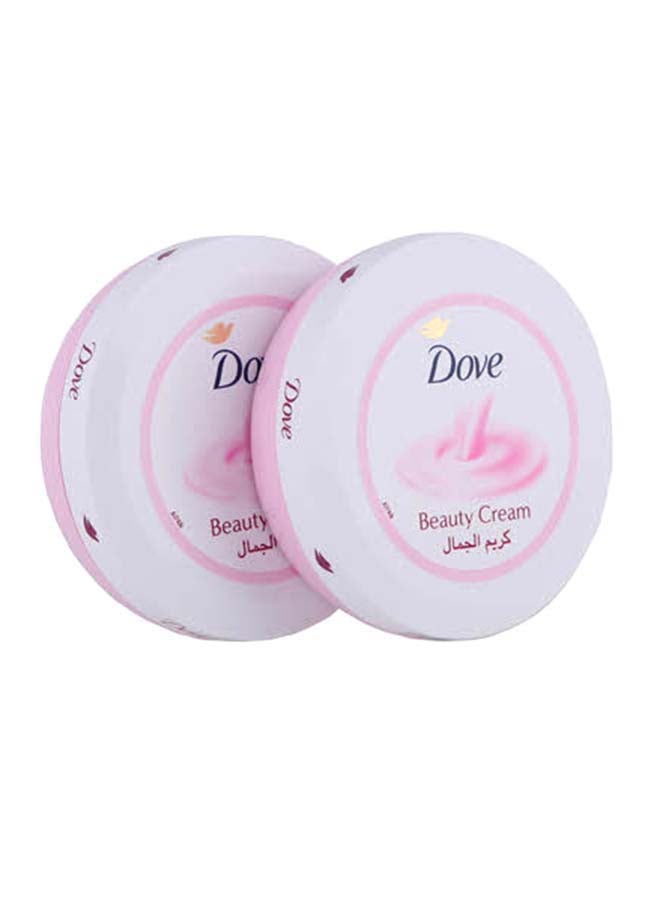 دوف مجموعة كريم الجمال المغذي للعناية بالجسم سعة 150 مل من قطعتين 150ملليلتر