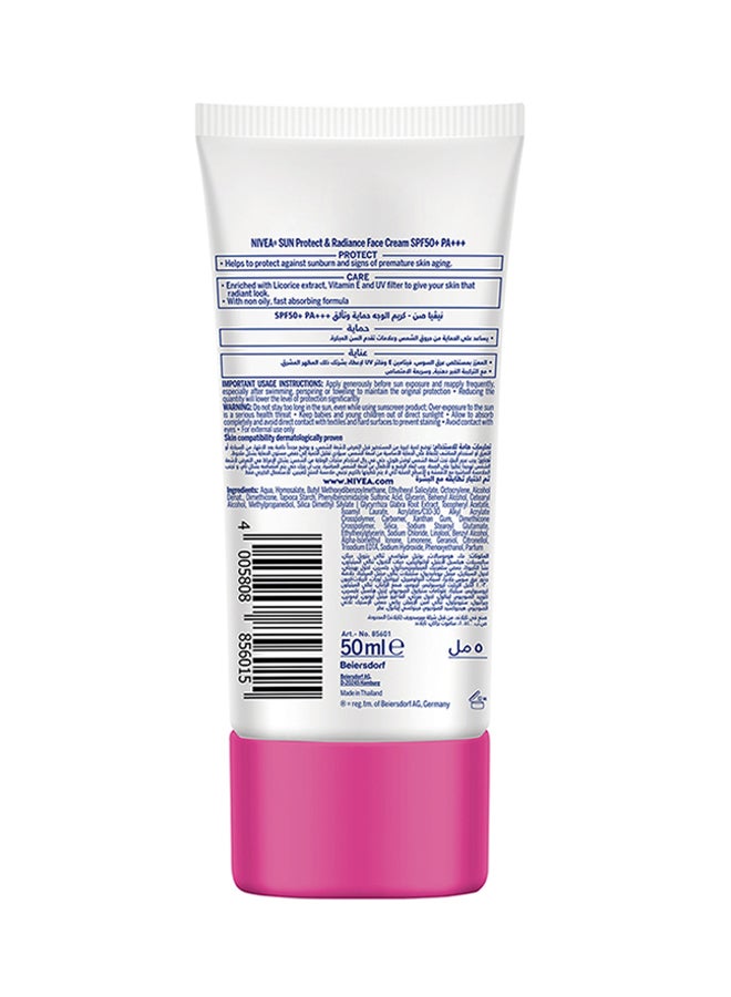 نيفيا - كريم حماية للوجه واقي من أشعة الشمس SPF 50 50ملليلتر - Image 1