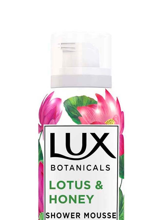 Lux Perfumed Shower Foam for Glowing Skin Lotus And Honey 200ml - Image 2
