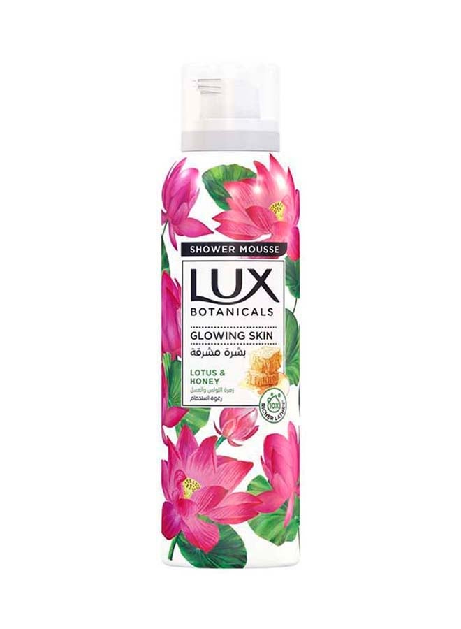 Lux Perfumed Shower Foam for Glowing Skin Lotus And Honey 200ml - Image 1