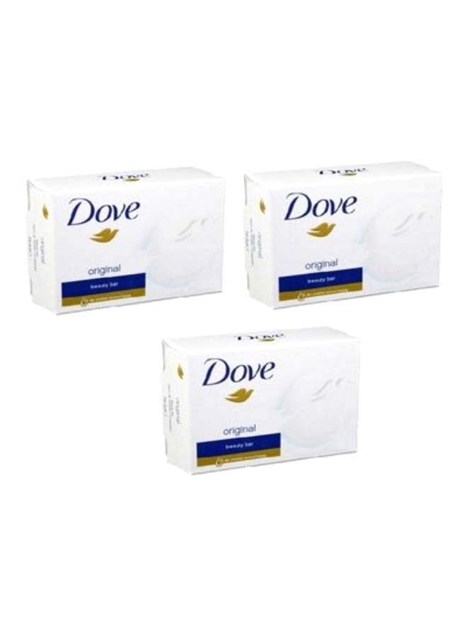 Dove 3-Piece Original Beauty Cream Bar Soap 135grams - Image 1