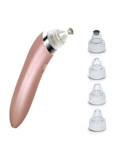 Generic USB Rechargeable Blackhead Remover Vacuum Tool Pink/Silver  - Image 1