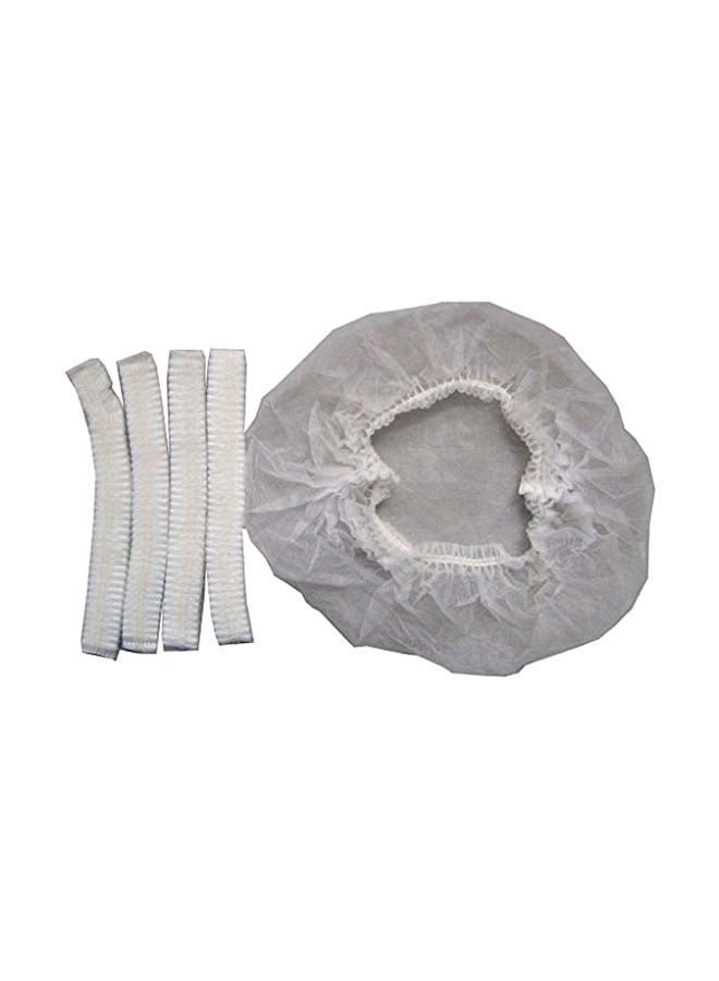 Gold Cosmetics & Supplies 100-piece Disposable Bouffant Cap White - Image 1