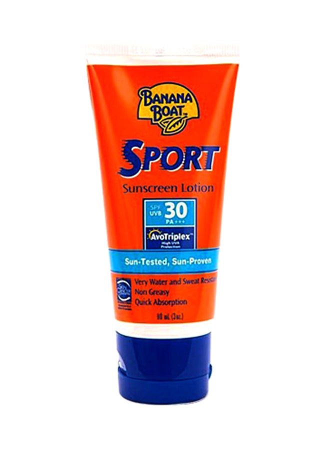 BANANA BOAT Sport Sunscreen Lotion SPF30 3ounce 