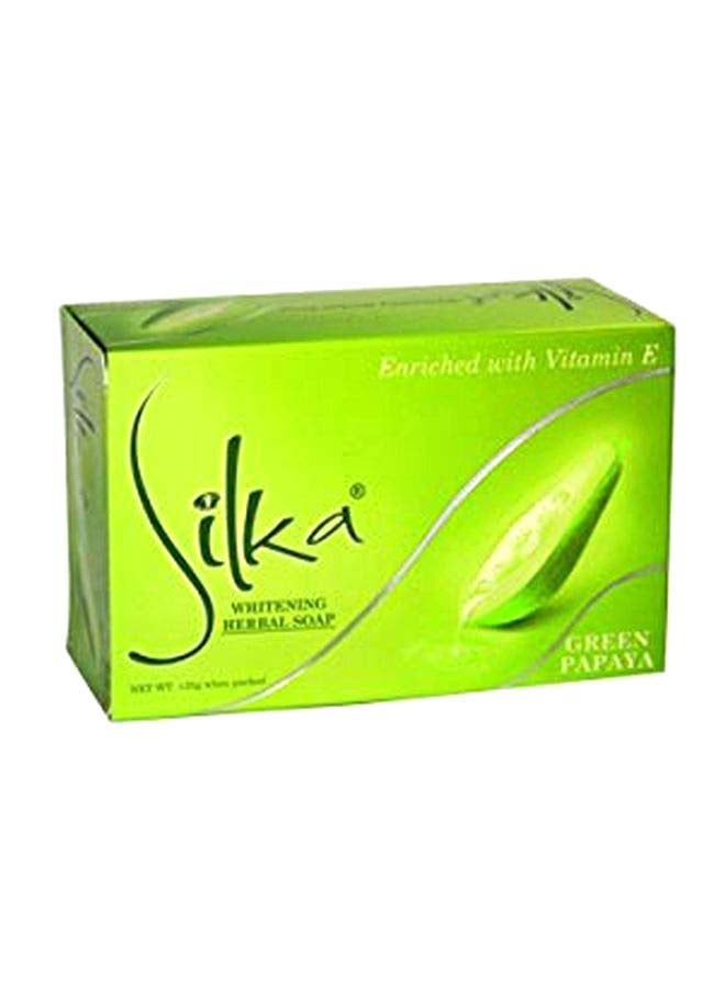 Silka Green Papaya Herbal Soap 135grams 