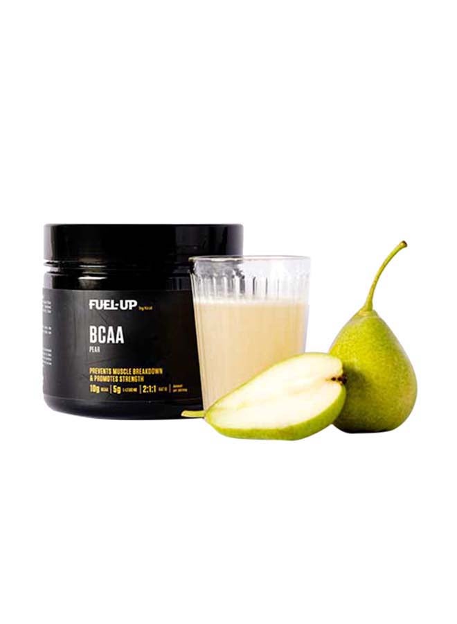 FUEL-UP by Kcal - BCAA - Pear - 10g of BCAA's per serving - 5g Leucine - 2:1:1 Ratio 325 Grams - Image 1