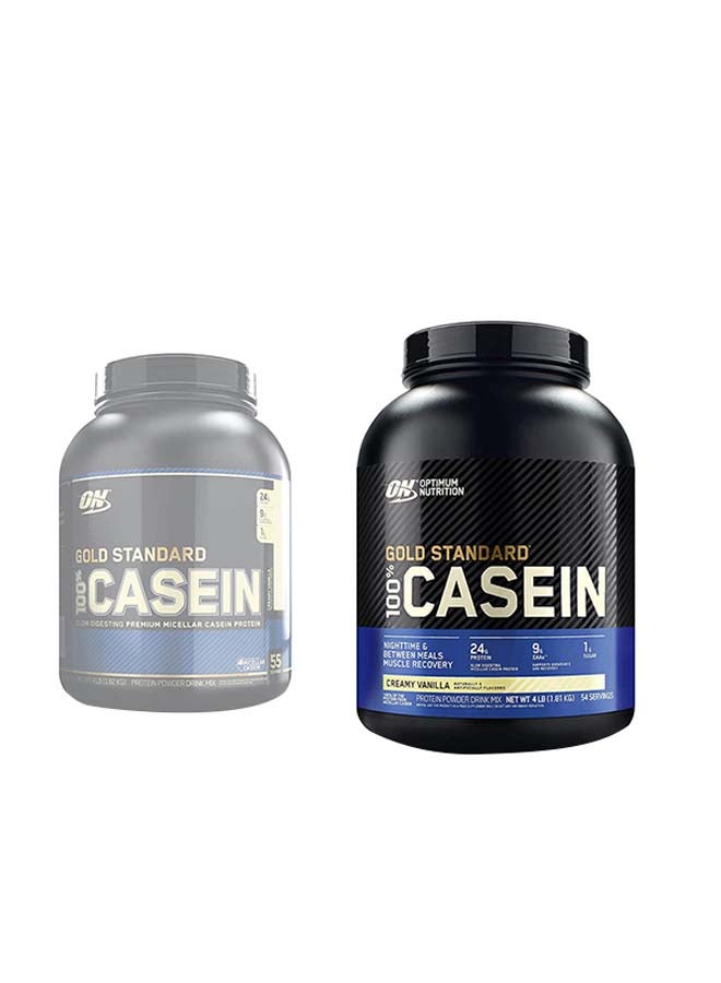 Optimum Nutrition Gold Standard 100% Casein, Creamy Vanilla -53 Servings - 3.86lb - Image 2