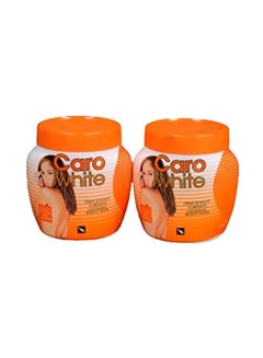 CARO WHITE Lightening Beauty Cream Pack Of 2 Orange 300ml 