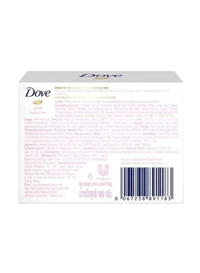Dove - Pink Beauty Bar Soap 100g Pack Of 8 - Image 1