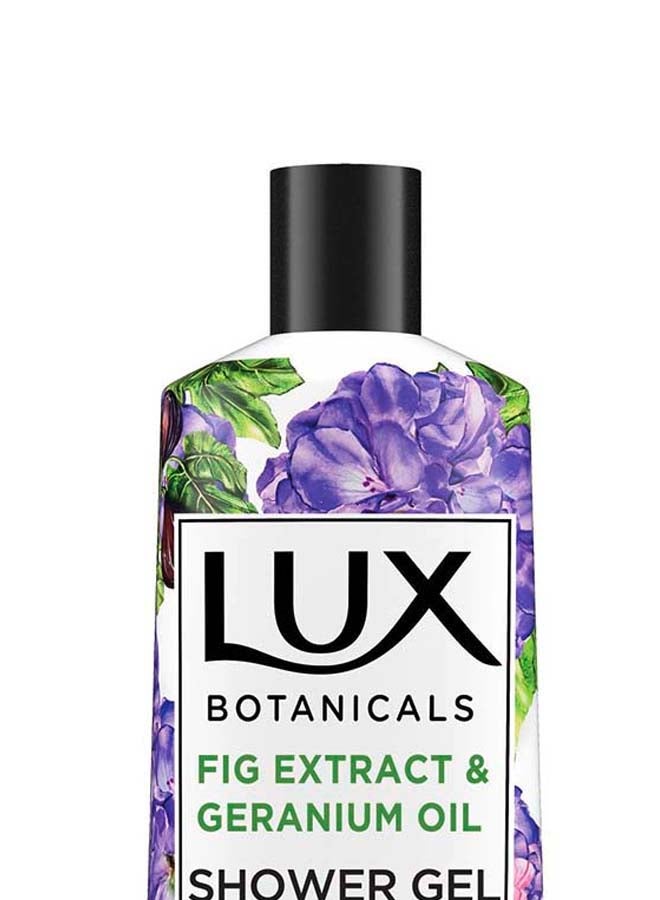 Lux Botanicals Perfumed Body Wash for Skin Renewal with Fig Extract And Geranium Oil 500ml  - Image 2