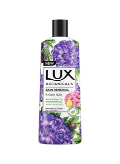 Lux Botanicals Perfumed Body Wash for Skin Renewal with Fig Extract And Geranium Oil 500ml  - Image 1