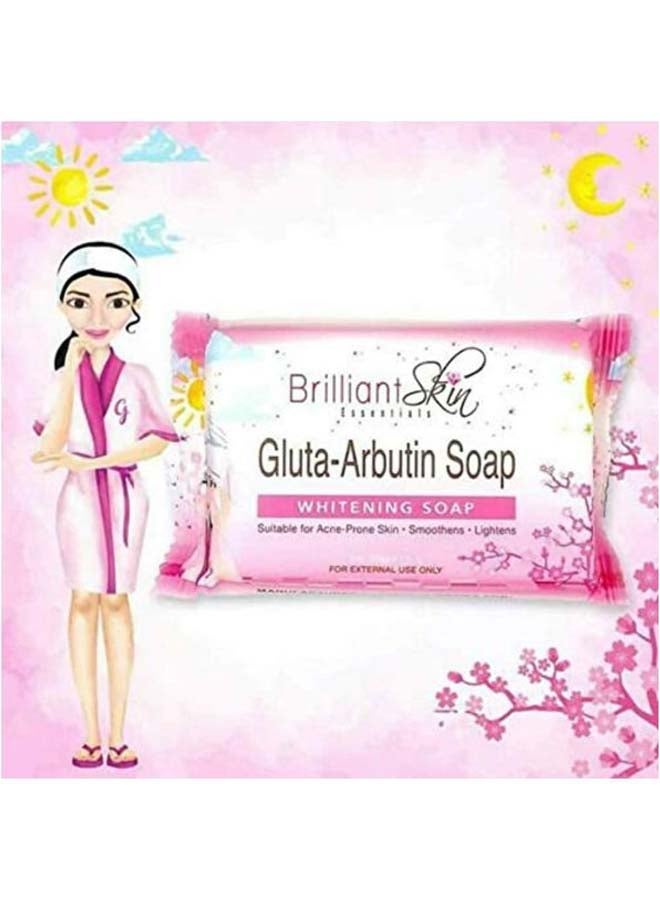 بريليانت سكين إسينشالز صابون مبيض للبشرة جلوتا أربوتين 135جرام - Image 2