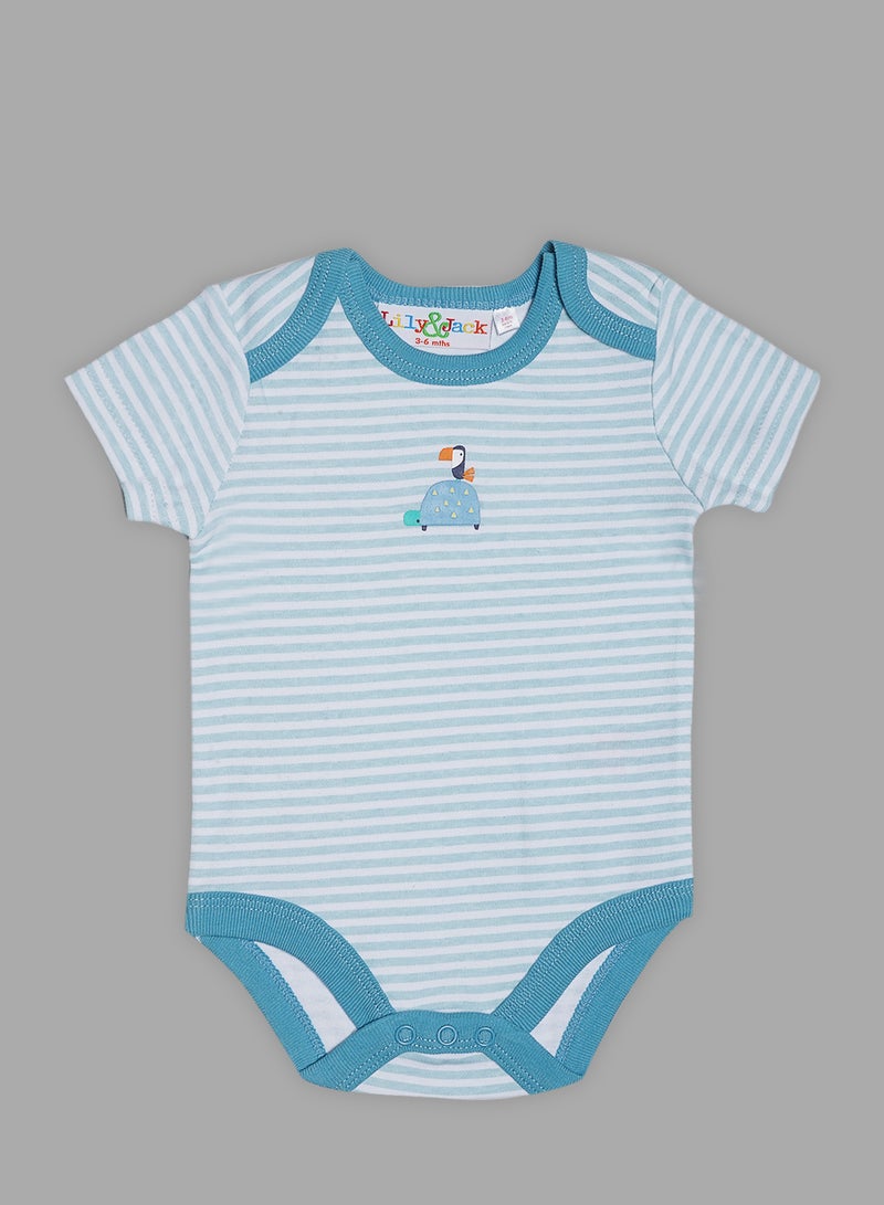 lily and jack - 5 Piece Infant Combo Set Baby Blue - Image 1