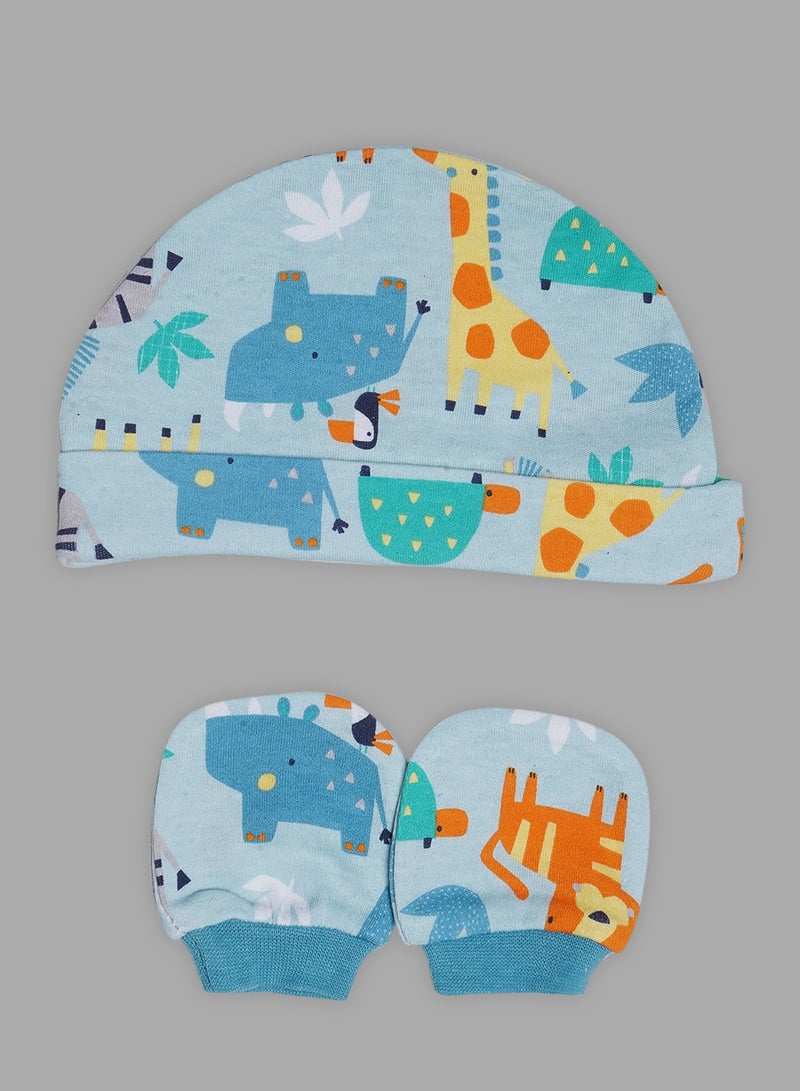 lily and jack - 5 Piece Infant Combo Set Baby Blue - Image 1