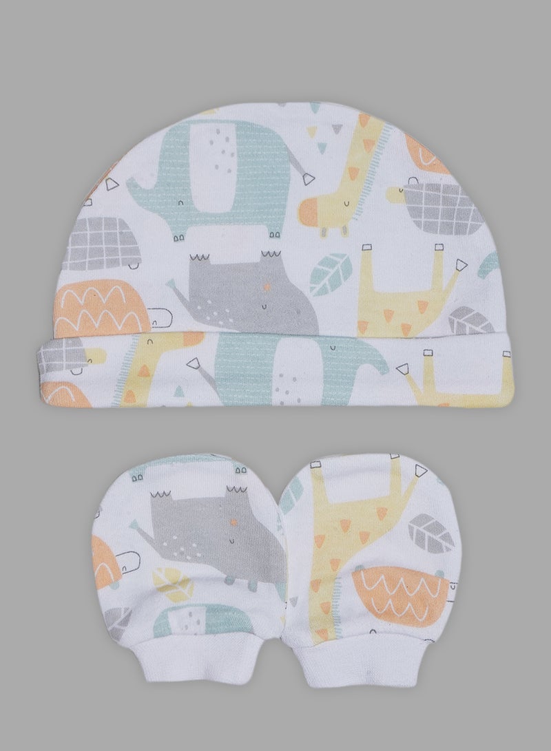bonjour bebe - 5 Piece Baby Combo Set White - Image 1