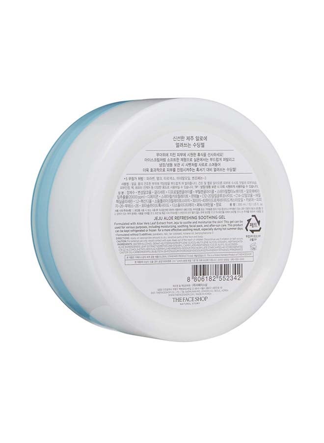 THE FACE SHOP - Jeju Aloe Ice Soothing Gel 300ml - Image 1