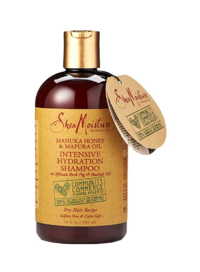 SheaMoisture Manuka Honey and Mafura Oil Intensive Hydration Shampoo 384ml  - Image 1