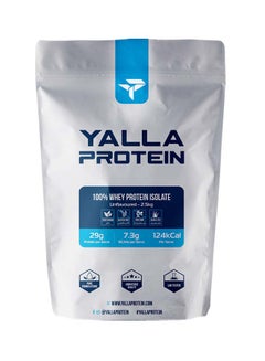 100% Grass-Fed Whey Protein Isolate - Unflavored - 2.5kg (76 servings)