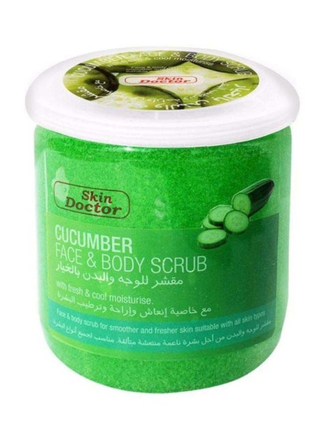 Cucumber Face And Body Scrub 500ml